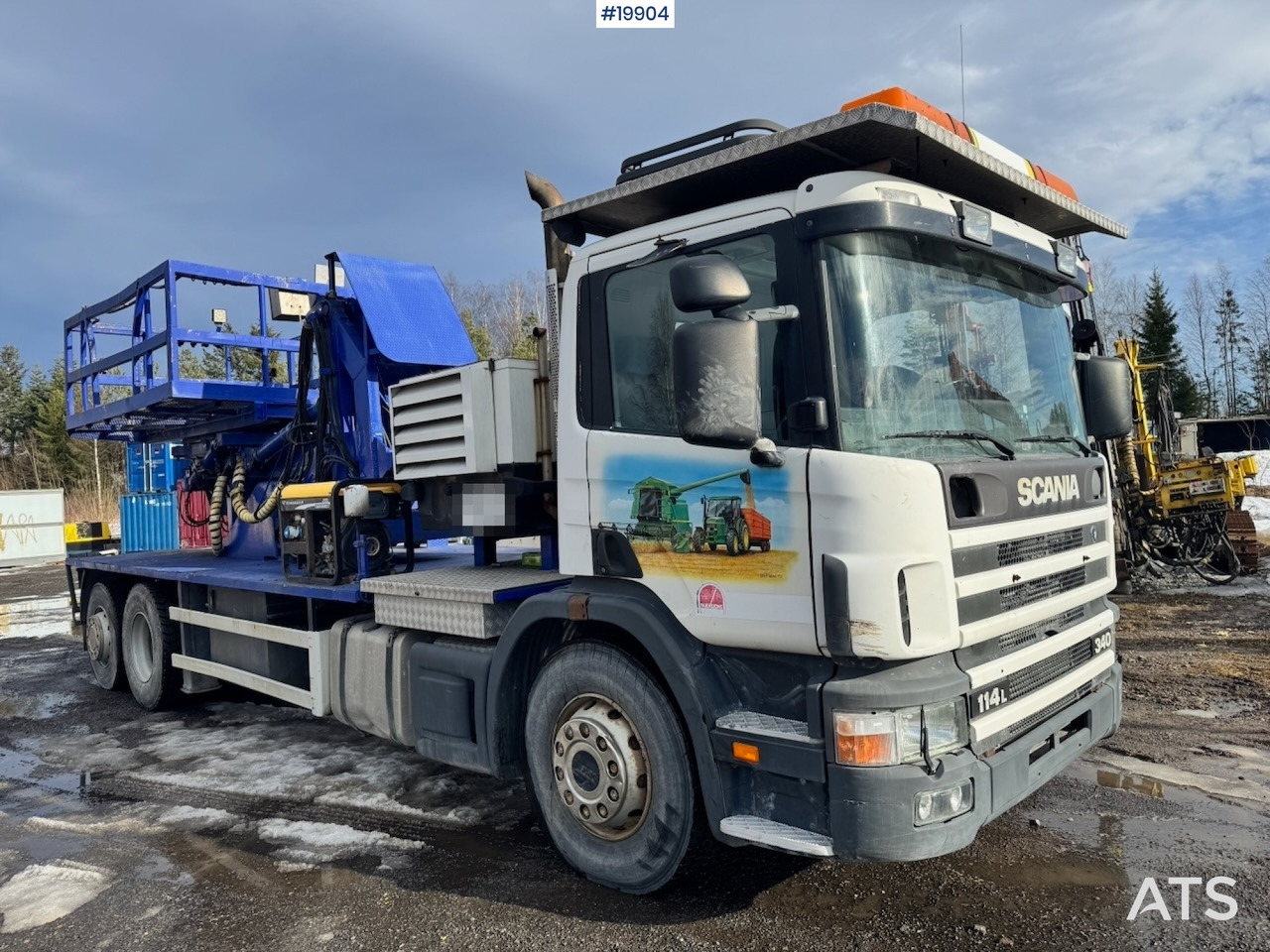 Vrachtwagen hoogwerker Scania P114: afbeelding 7 Vrachtwagen hoogwerker Scania P114: afbeelding 7