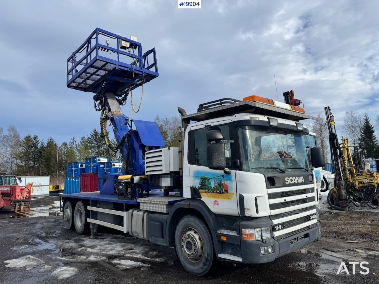 Vrachtwagen hoogwerker Scania P114: afbeelding 48 Vrachtwagen hoogwerker Scania P114: afbeelding 48