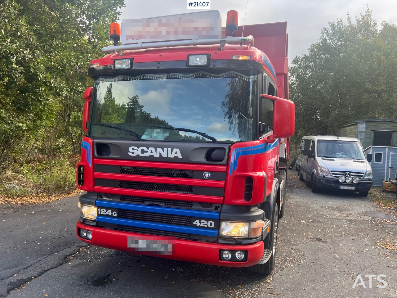 Scania P124G - Kipper vrachtwagen: afbeelding 3 Scania P124G - Kipper vrachtwagen: afbeelding 3