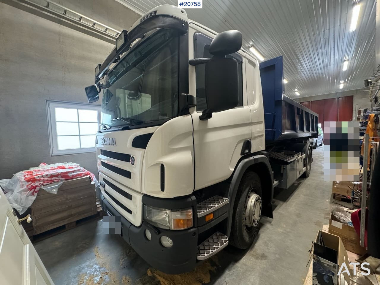 Scania P310 - Haakarmsysteem vrachtwagen: afbeelding 1 Scania P310 - Haakarmsysteem vrachtwagen: afbeelding 1