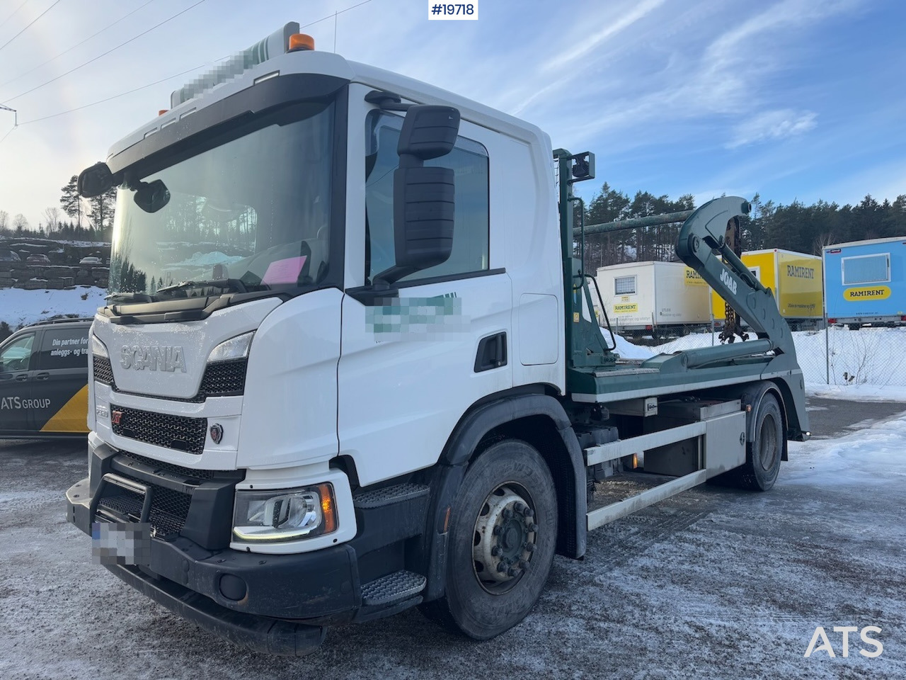 Scania P320 - Portaalarmsysteem vrachtwagen: afbeelding 1 Scania P320 - Portaalarmsysteem vrachtwagen: afbeelding 1