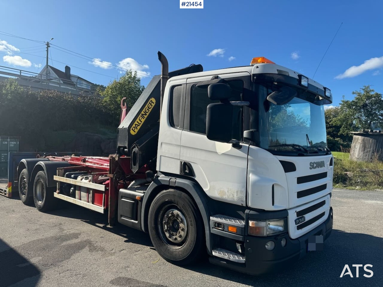 Scania P340 - Kraanwagen: afbeelding 1 Scania P340 - Kraanwagen: afbeelding 1
