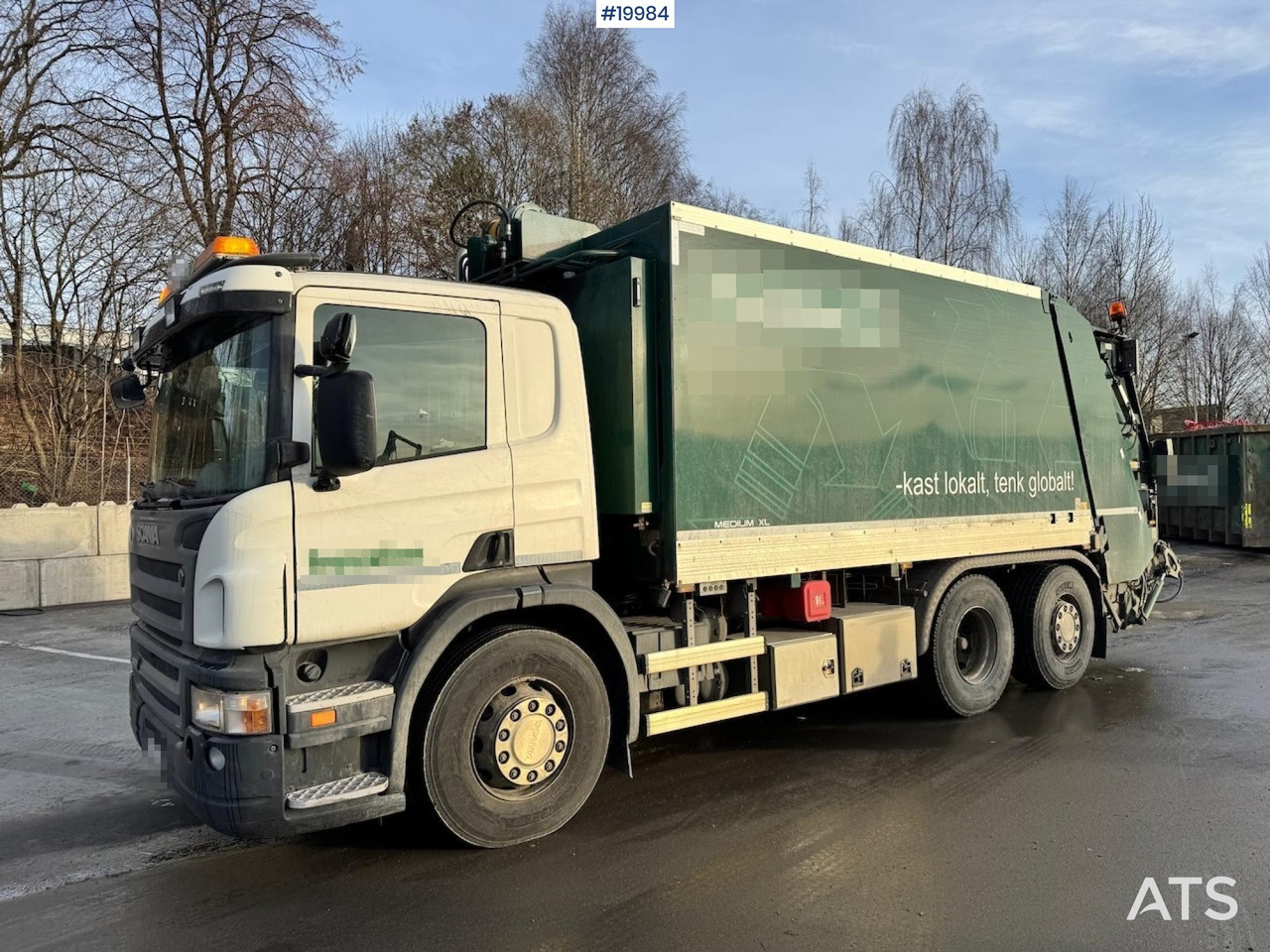 Scania P400 - Vuilniswagen: afbeelding 1 Scania P400 - Vuilniswagen: afbeelding 1