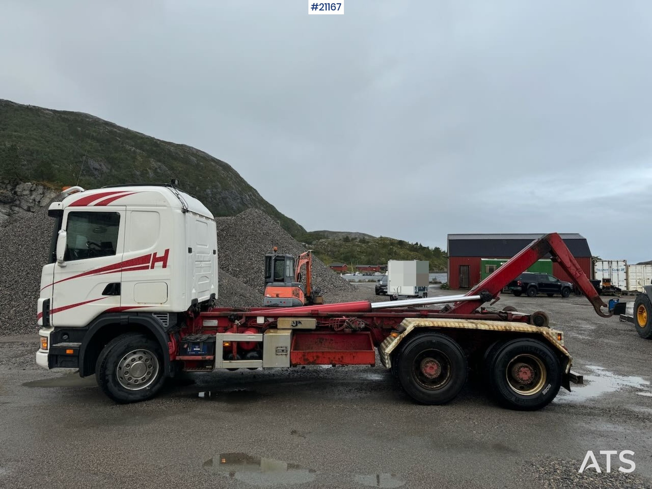 Scania R164 - Haakarmsysteem vrachtwagen: afbeelding 3 Scania R164 - Haakarmsysteem vrachtwagen: afbeelding 3