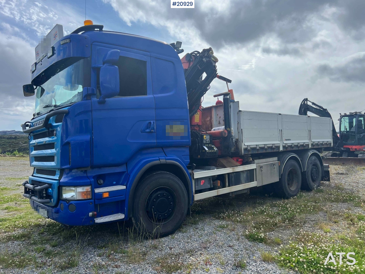 Scania R480 - Vrachtwagen met open laadbak, Kraanwagen: afbeelding 2 Scania R480 - Vrachtwagen met open laadbak, Kraanwagen: afbeelding 2