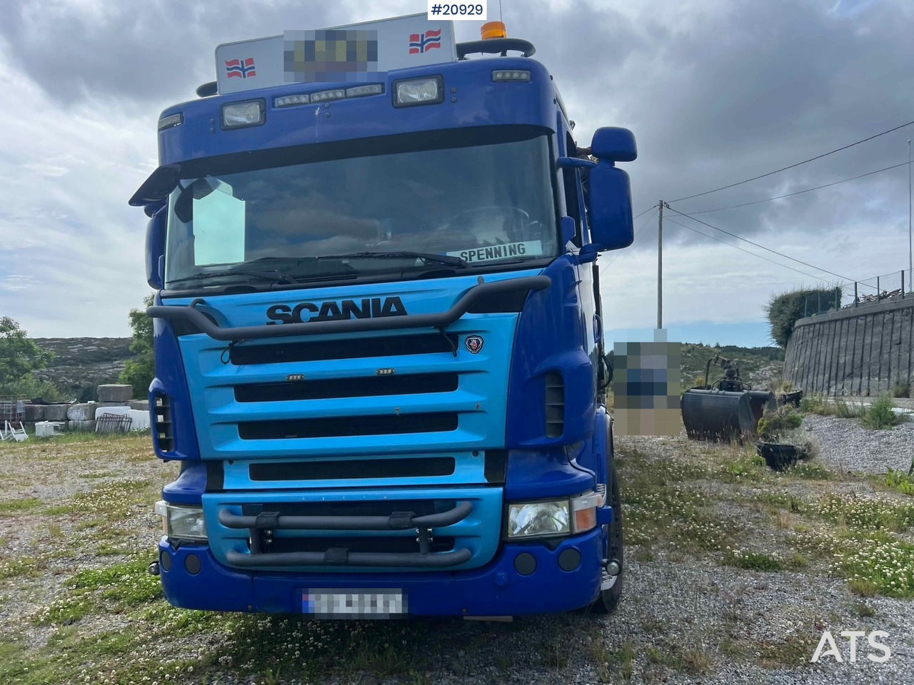 Scania R480 - Vrachtwagen met open laadbak, Kraanwagen: afbeelding 5 Scania R480 - Vrachtwagen met open laadbak, Kraanwagen: afbeelding 5