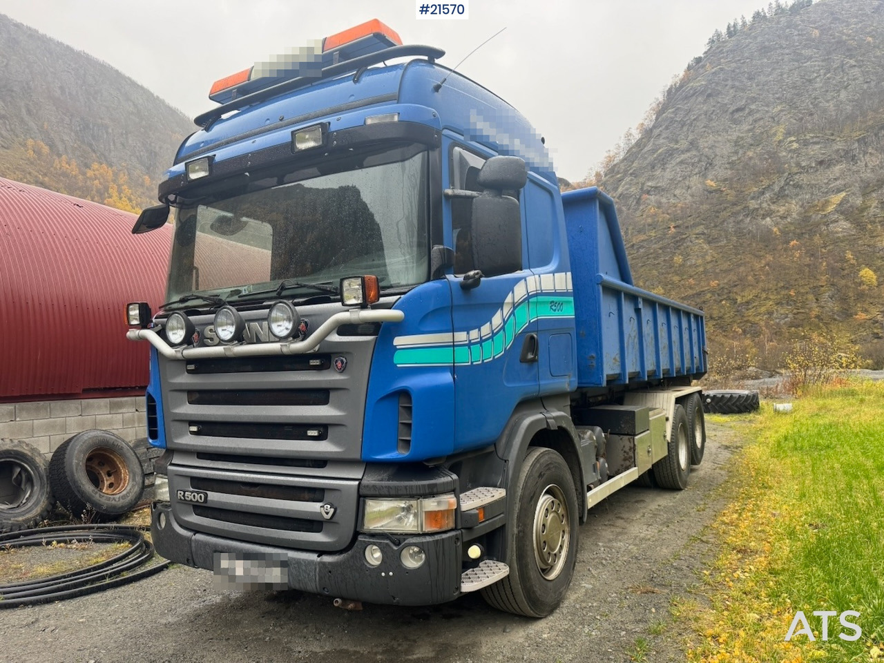 Scania R500 Krokbil m/ Kasse - Haakarmsysteem vrachtwagen: afbeelding 1 Scania R500 Krokbil m/ Kasse - Haakarmsysteem vrachtwagen: afbeelding 1