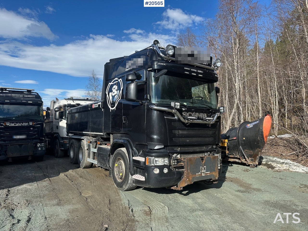 Scania R580 - Kipper vrachtwagen: afbeelding 1 Scania R580 - Kipper vrachtwagen: afbeelding 1