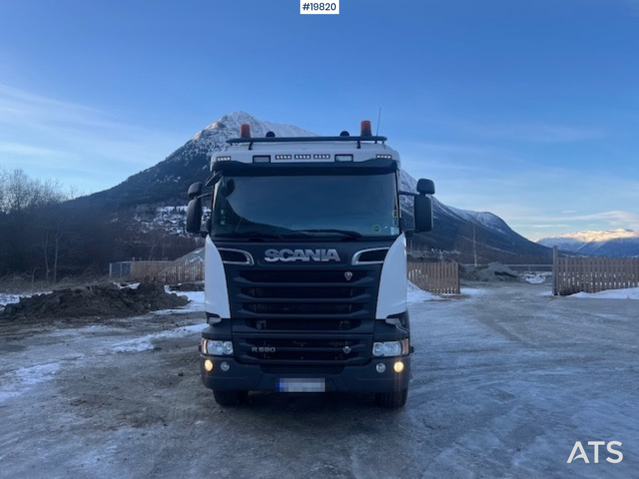 Kipper vrachtwagen Scania R580: afbeelding 11
