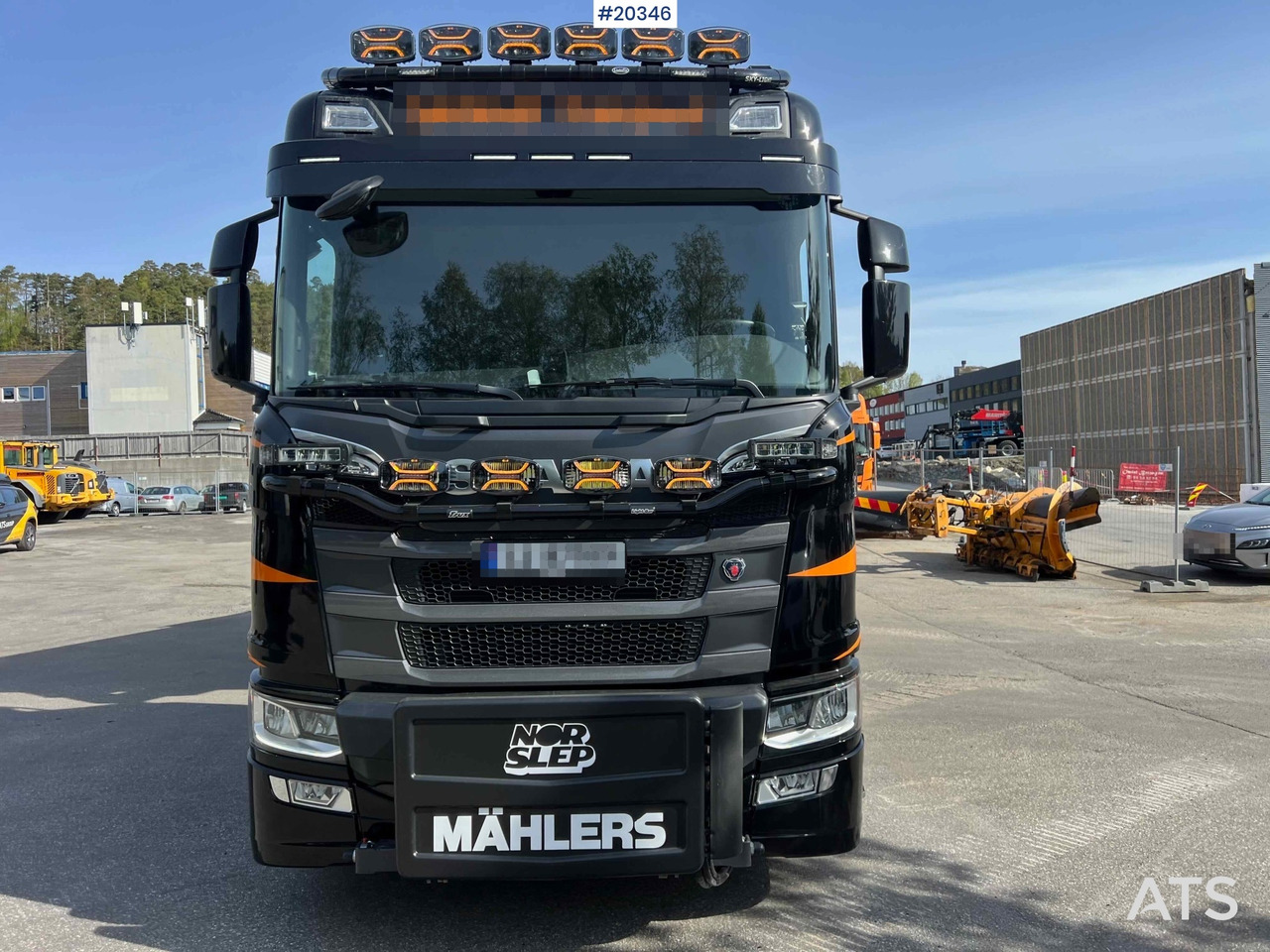Haakarmsysteem vrachtwagen Scania R590: afbeelding 16