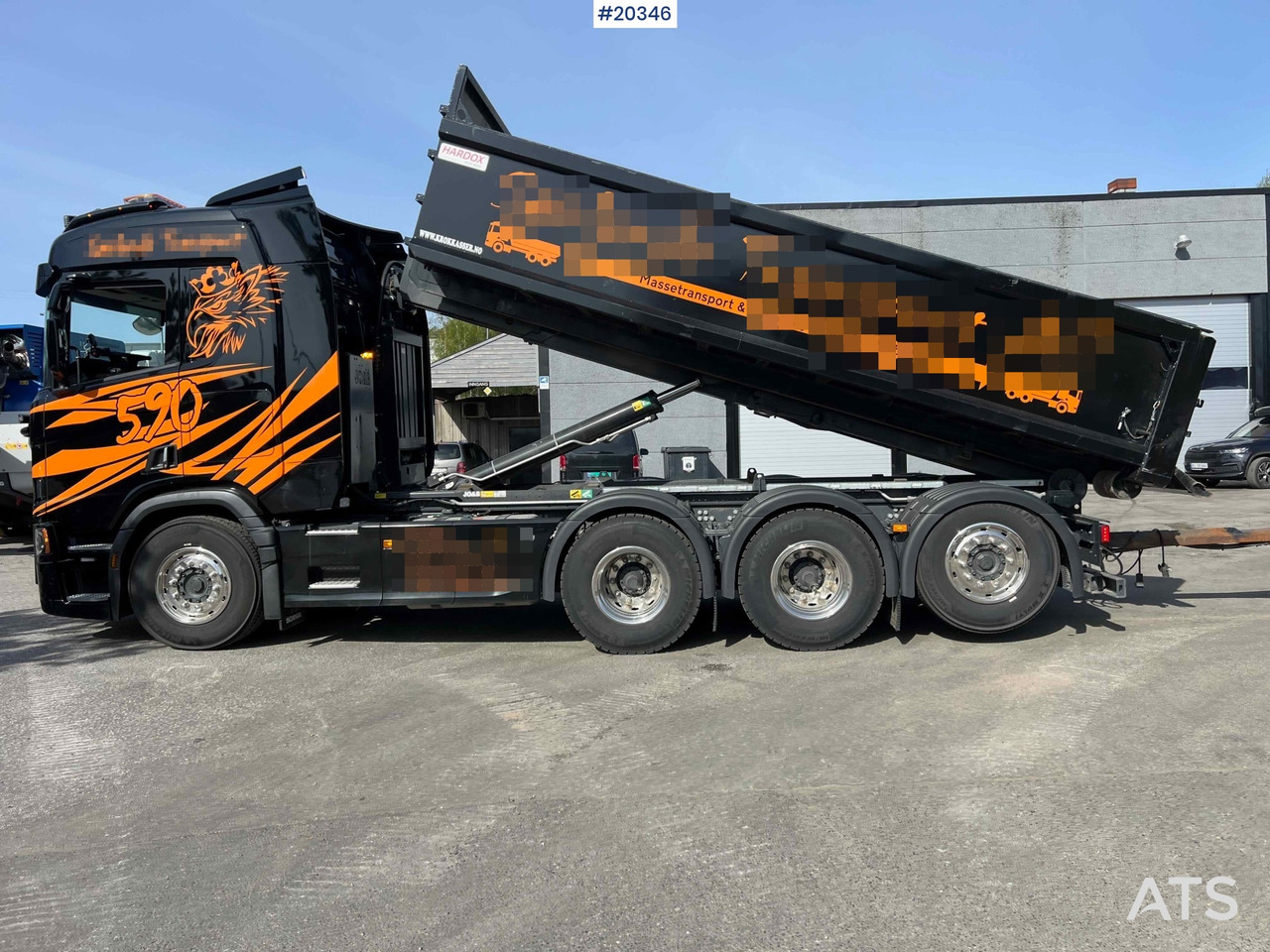 Scania R590 - Haakarmsysteem vrachtwagen: afbeelding 3 Scania R590 - Haakarmsysteem vrachtwagen: afbeelding 3