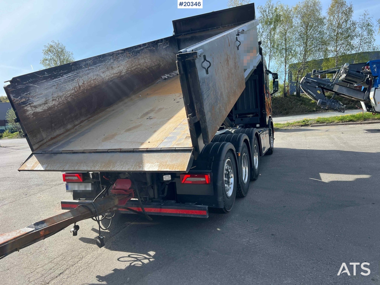 Haakarmsysteem vrachtwagen Scania R590: afbeelding 39