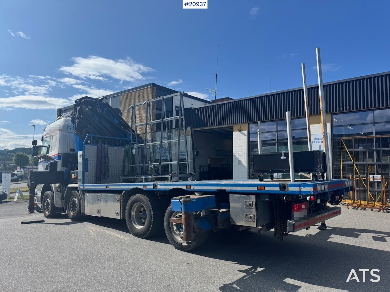 Scania R620 - Vrachtwagen met open laadbak, Kraanwagen: afbeelding 5 Scania R620 - Vrachtwagen met open laadbak, Kraanwagen: afbeelding 5
