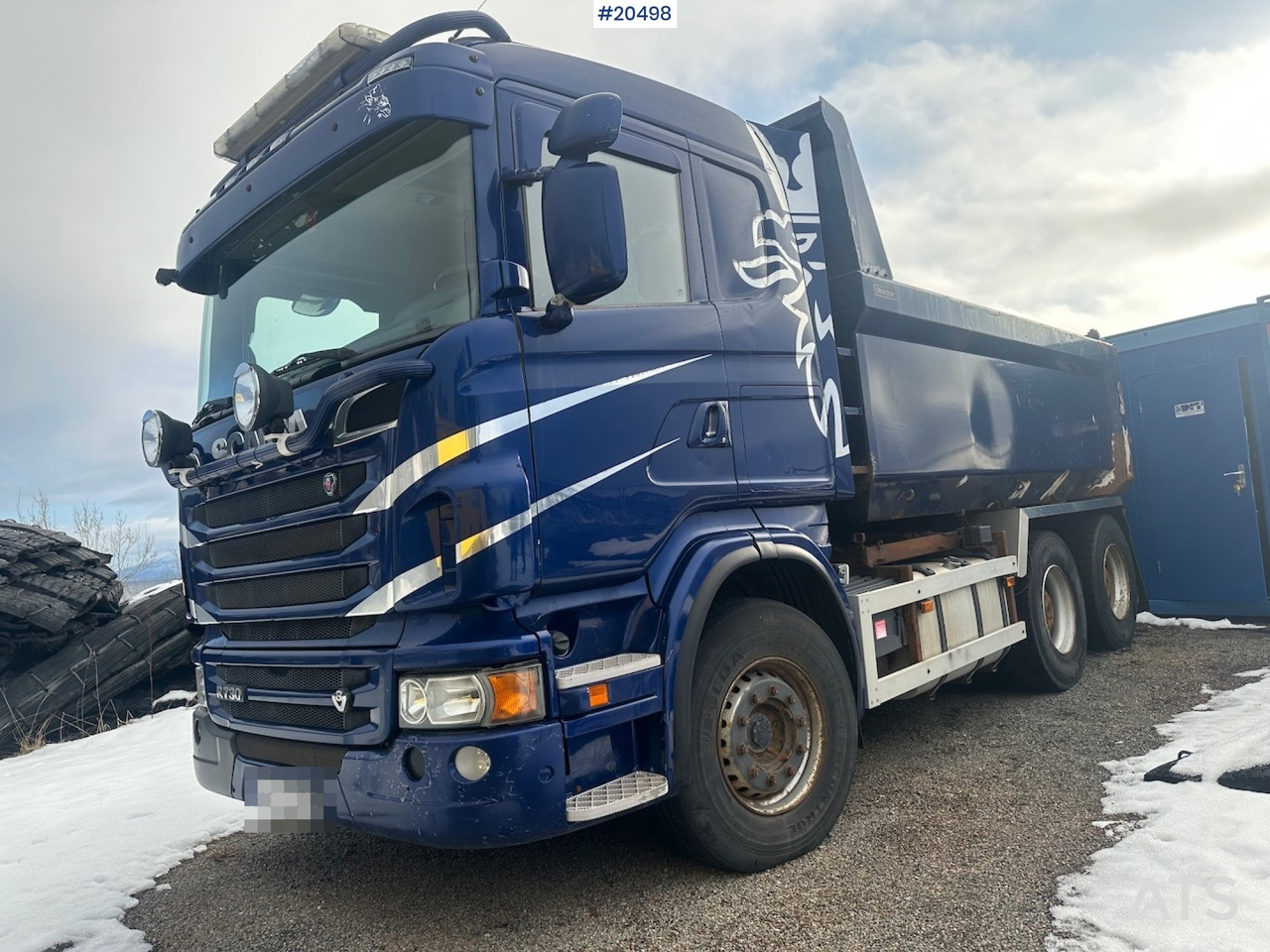 Scania R730 - Kipper vrachtwagen: afbeelding 1 Scania R730 - Kipper vrachtwagen: afbeelding 1