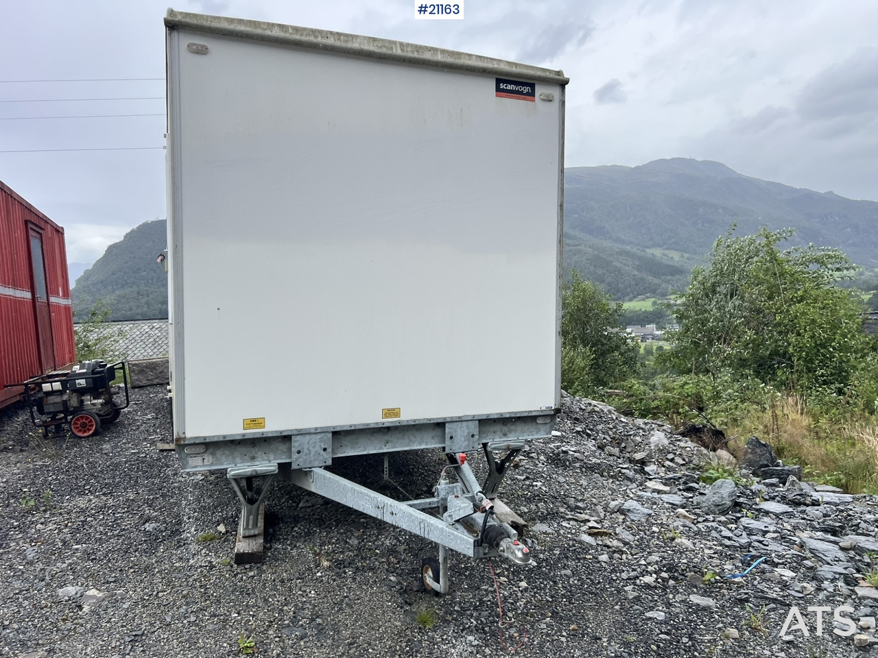 Scanvogn Boligbrakke - Wooncontainer, Aanhangwagen: afbeelding 5 Scanvogn Boligbrakke - Wooncontainer, Aanhangwagen: afbeelding 5
