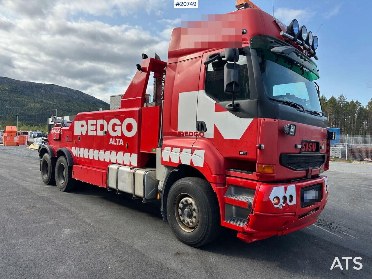 Sisu E18M 6x4 tungberger m/ EKA påbygg og kjettinger. SE VIDEO - Bergingsvoertuig: afbeelding 4 Sisu E18M 6x4 tungberger m/ EKA påbygg og kjettinger. SE VIDEO - Bergingsvoertuig: afbeelding 4