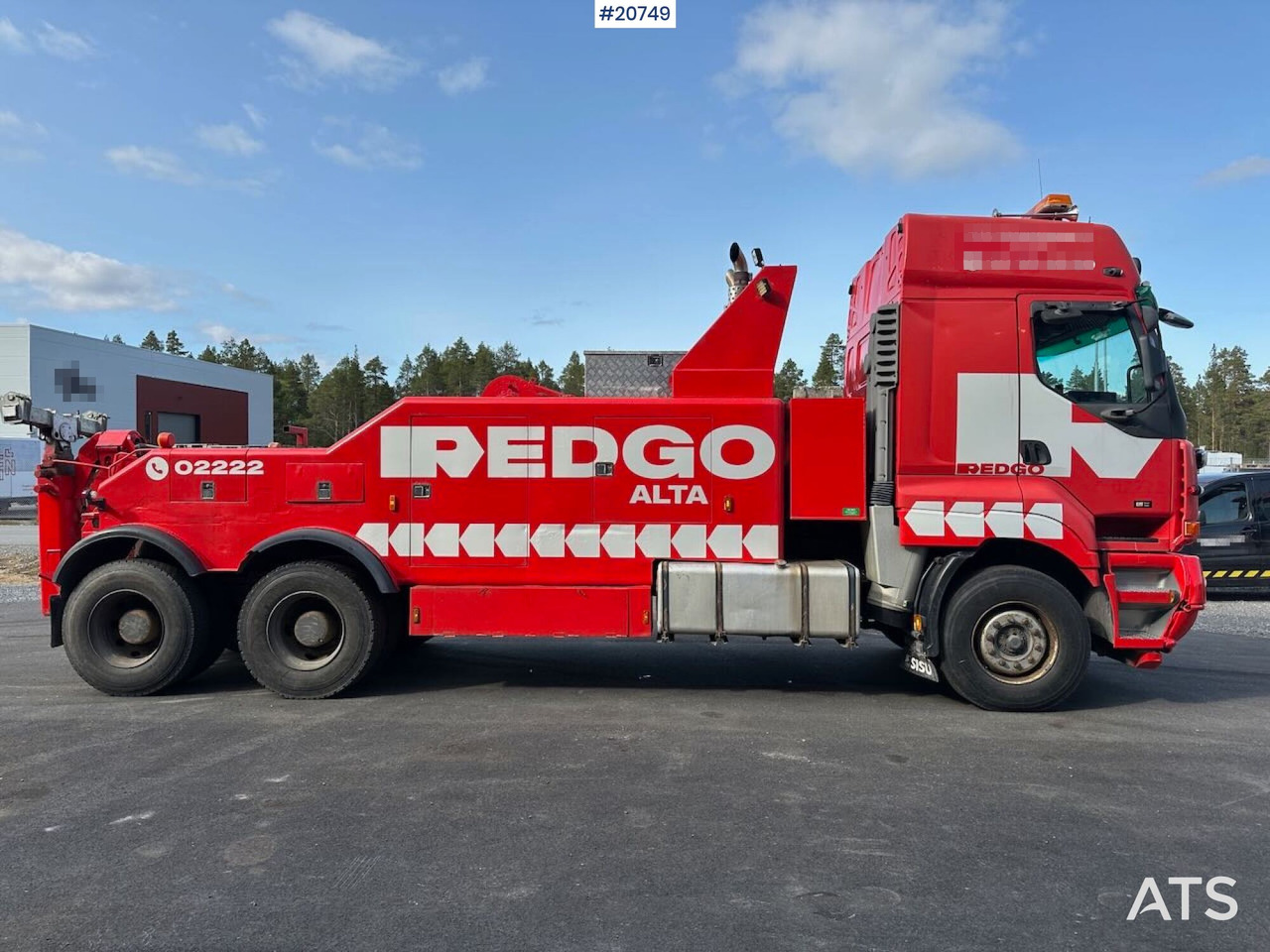 Sisu E18M 6x4 tungberger m/ EKA påbygg og kjettinger. SE VIDEO - Bergingsvoertuig: afbeelding 5 Sisu E18M 6x4 tungberger m/ EKA påbygg og kjettinger. SE VIDEO - Bergingsvoertuig: afbeelding 5