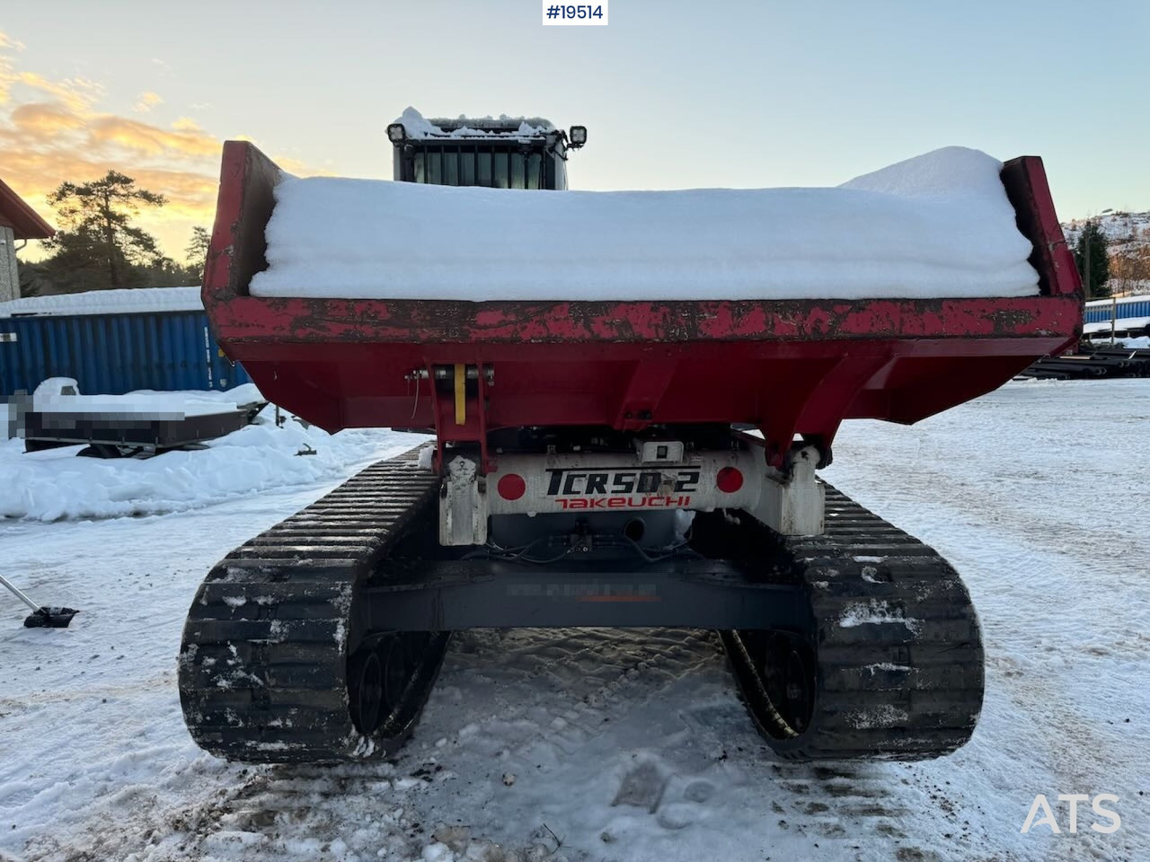 Takeuchi TCR50-2 - Kiepwagen: afbeelding 4 Takeuchi TCR50-2 - Kiepwagen: afbeelding 4
