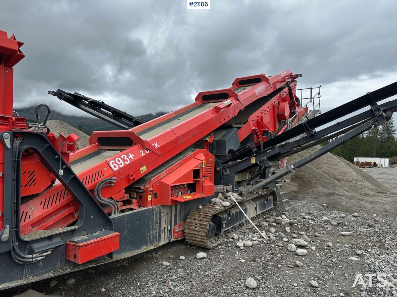Terex Finlay 693+ sikteverk. - Zeefinstallatie: afbeelding 3 Terex Finlay 693+ sikteverk. - Zeefinstallatie: afbeelding 3