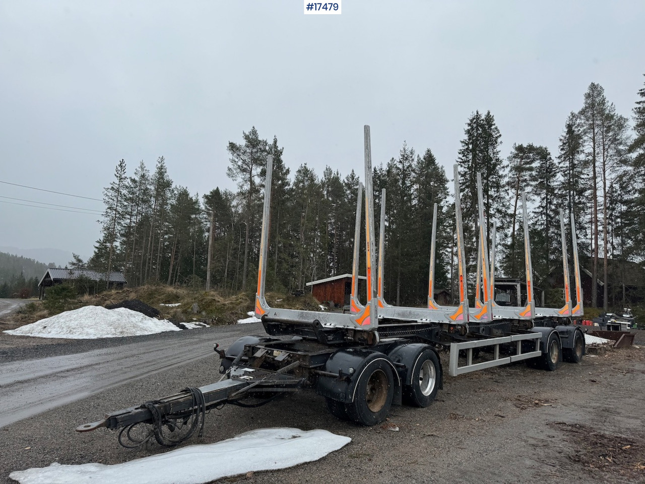 Trailer-Bygg Trailer-Bygg tømmerhenger - Hout aanhanger: afbeelding 2 Trailer-Bygg Trailer-Bygg tømmerhenger - Hout aanhanger: afbeelding 2