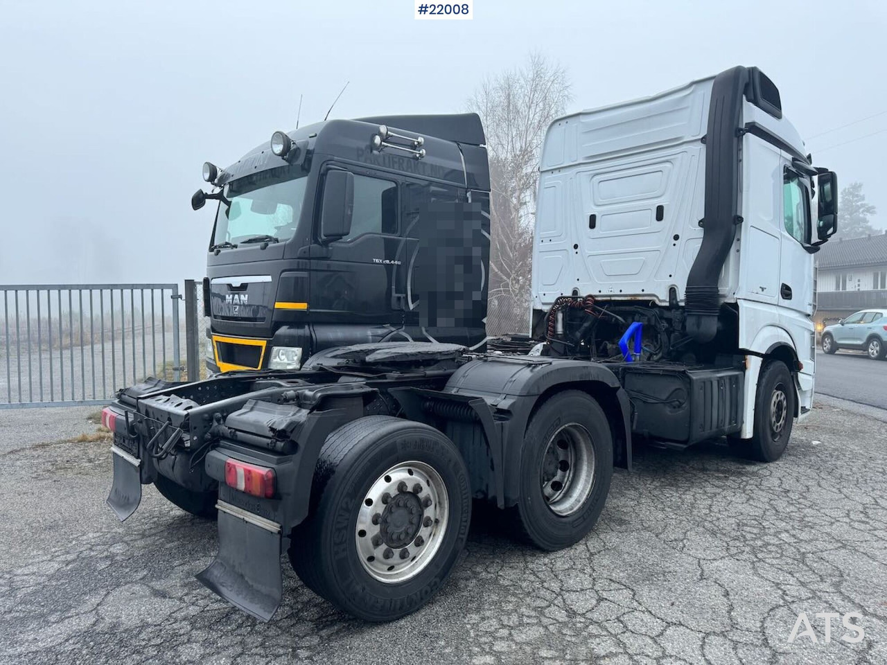 Mercedes Actros 2551 6x2 Trekkvogn. Rep objekt. - Trekker: afbeelding 3 Mercedes Actros 2551 6x2 Trekkvogn. Rep objekt. - Trekker: afbeelding 3