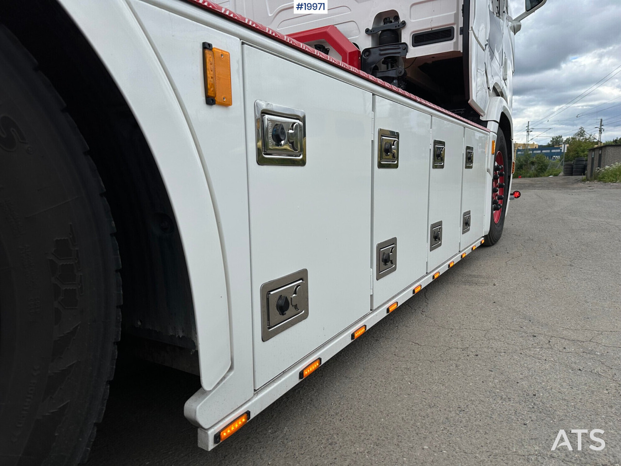 Trekker Scania R540 4x2 Trekkvogn m/ Stiholt Påbygg. Opptrekt!: afbeelding 7