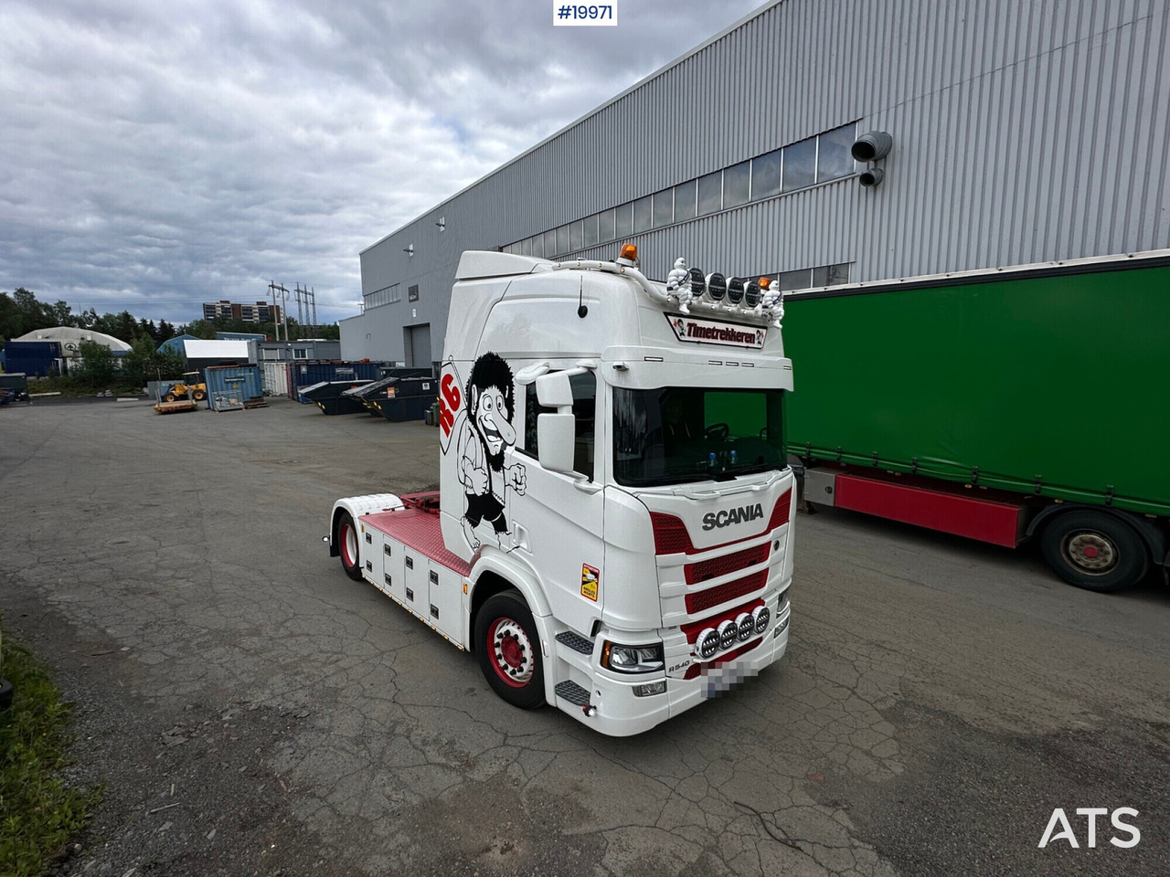 Trekker Scania R540 4x2 Trekkvogn m/ Stiholt Påbygg. Opptrekt!: afbeelding 26
