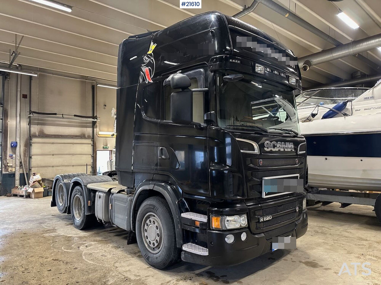 Scania R620 6x2 trekkvogn m/ tipphydraulikk og opplegg for asfaltpåbygg. Clutch byttet i juni. SE VIDEO. - Trekker: afbeelding 2 Scania R620 6x2 trekkvogn m/ tipphydraulikk og opplegg for asfaltpåbygg. Clutch byttet i juni. SE VIDEO. - Trekker: afbeelding 2