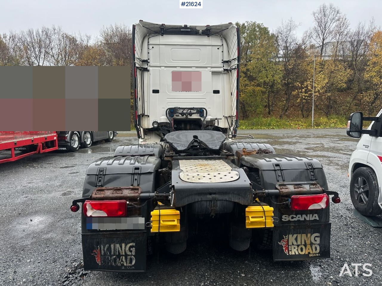 Scania R620 trekkvogn m/ NATO kontakt og lav km stand. Se video - Trekker: afbeelding 5 Scania R620 trekkvogn m/ NATO kontakt og lav km stand. Se video - Trekker: afbeelding 5