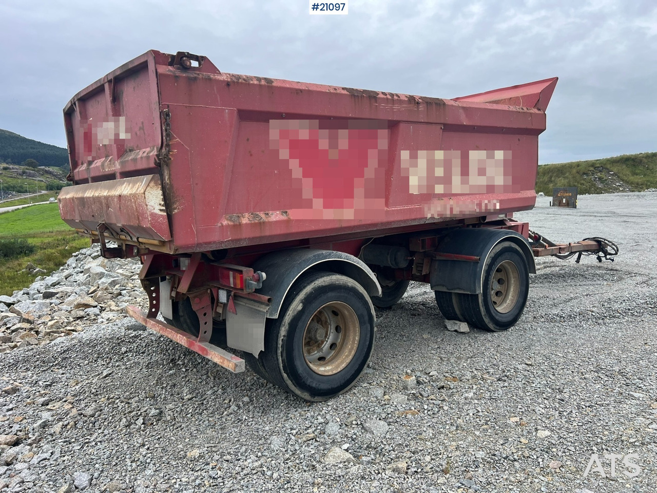 Triolift 2 akslet tipp henger - Kipper aanhangwagen: afbeelding 4 Triolift 2 akslet tipp henger - Kipper aanhangwagen: afbeelding 4