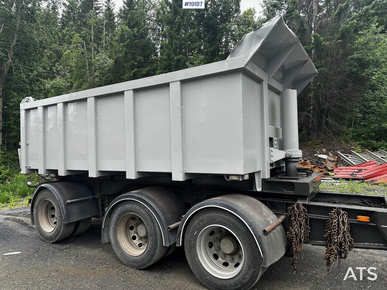 Kipper aanhangwagen Triolift 3 akslet: afbeelding 6