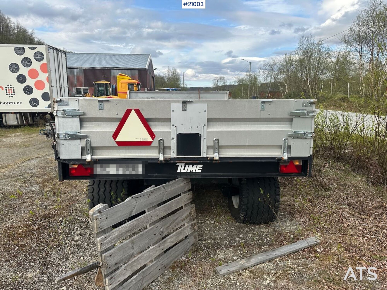 Tume Tume Henger - Open/ Plateau aanhangwagen: afbeelding 3 Tume Tume Henger - Open/ Plateau aanhangwagen: afbeelding 3