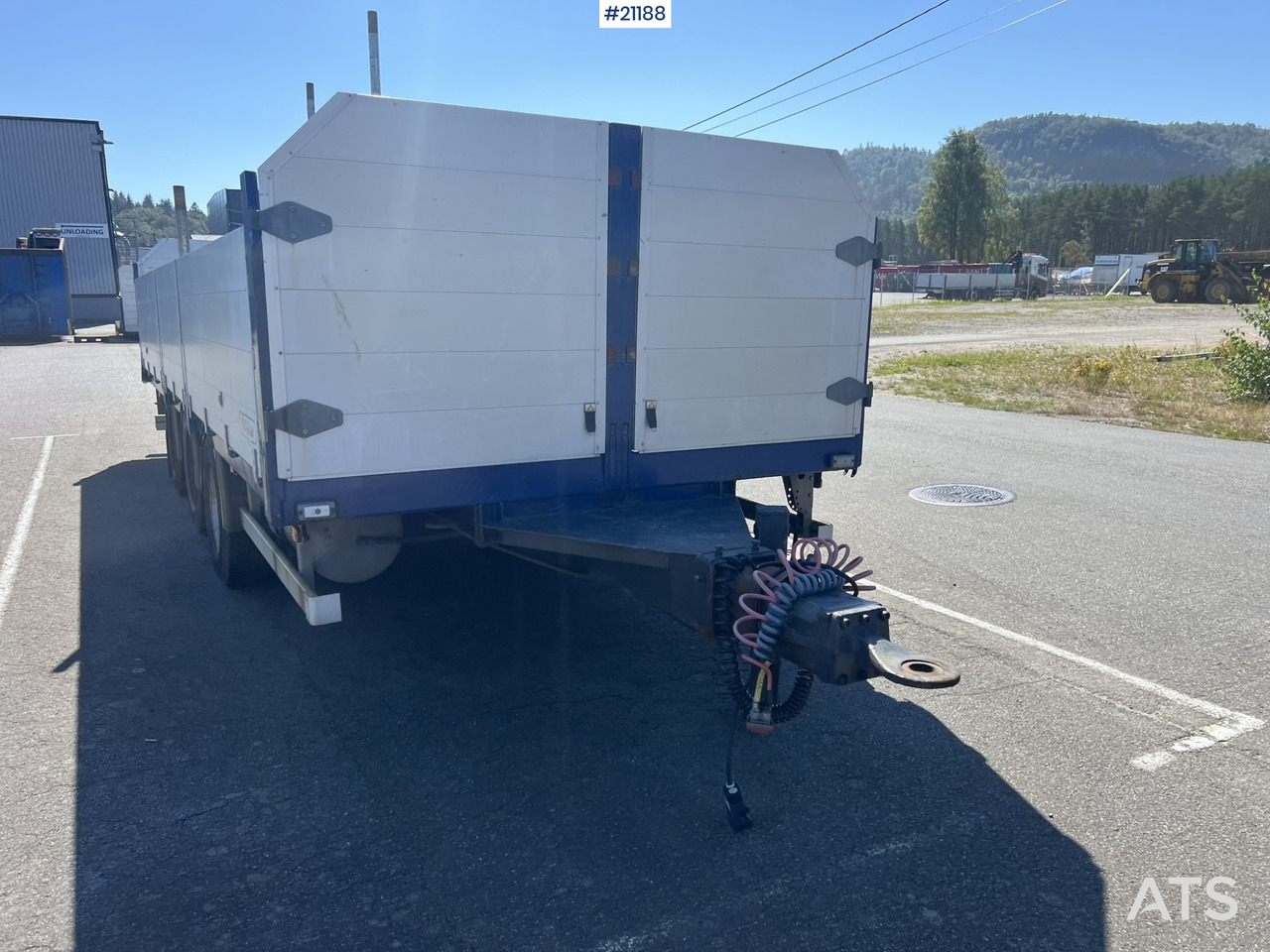 Open/ Plateau aanhangwagen Tyllis 3 akslet: afbeelding 11