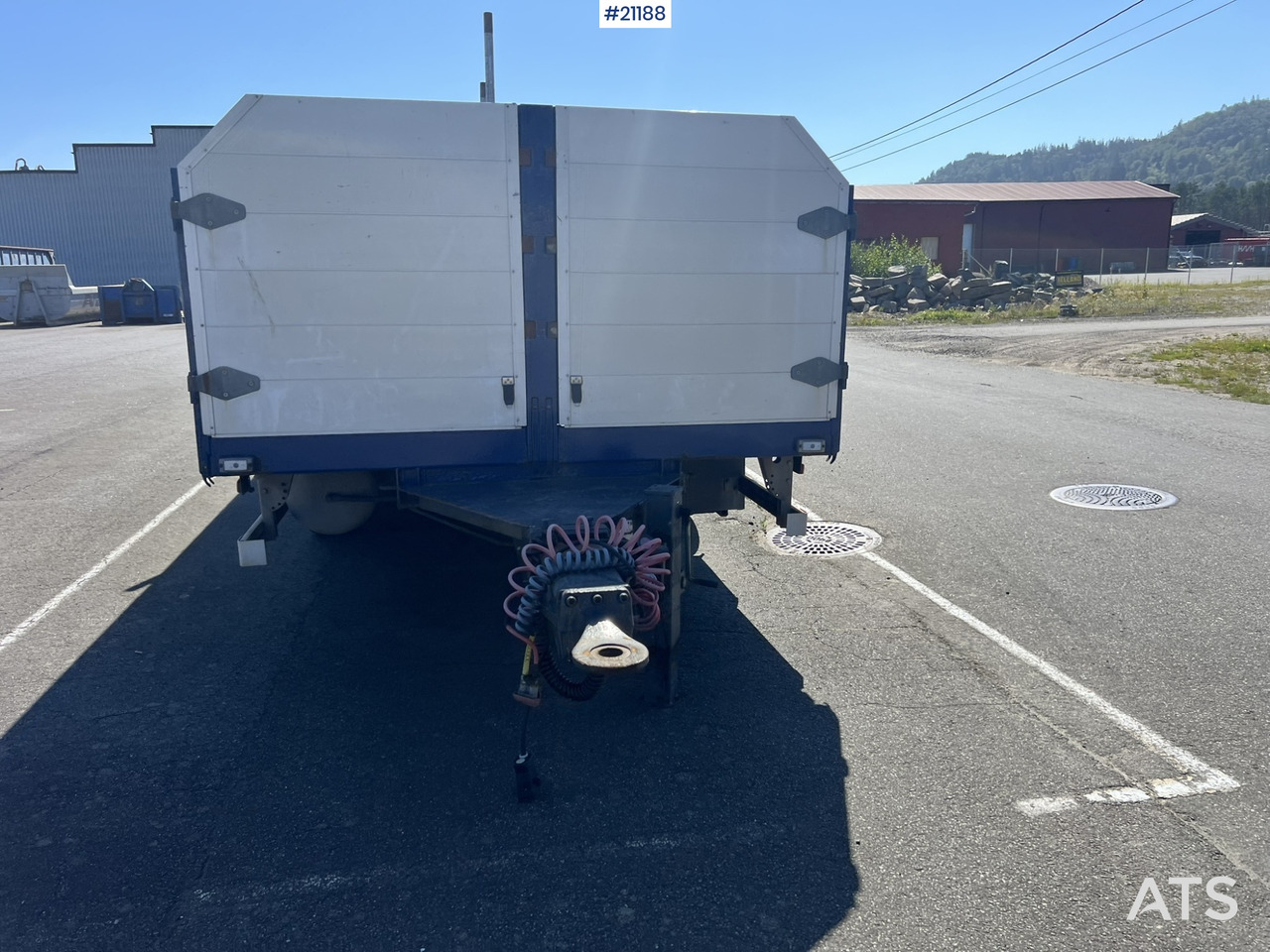 Open/ Plateau aanhangwagen Tyllis 3 akslet: afbeelding 10