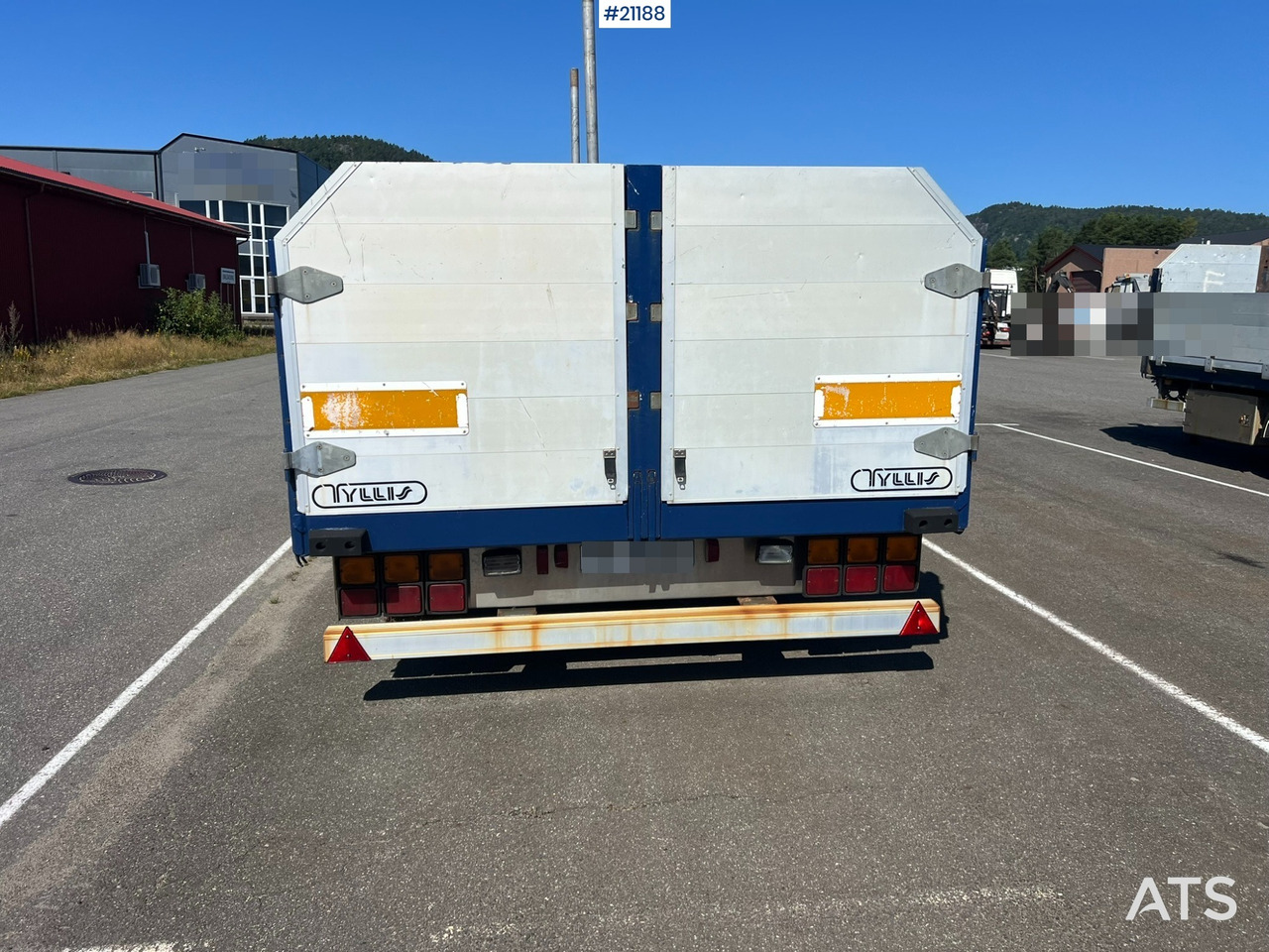 Open/ Plateau aanhangwagen Tyllis 3 akslet: afbeelding 21