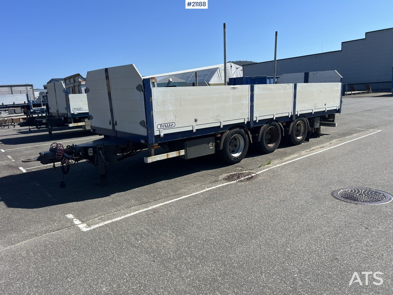 Tyllis 3 akslet - Open/ Plateau aanhangwagen: afbeelding 5 Tyllis 3 akslet - Open/ Plateau aanhangwagen: afbeelding 5