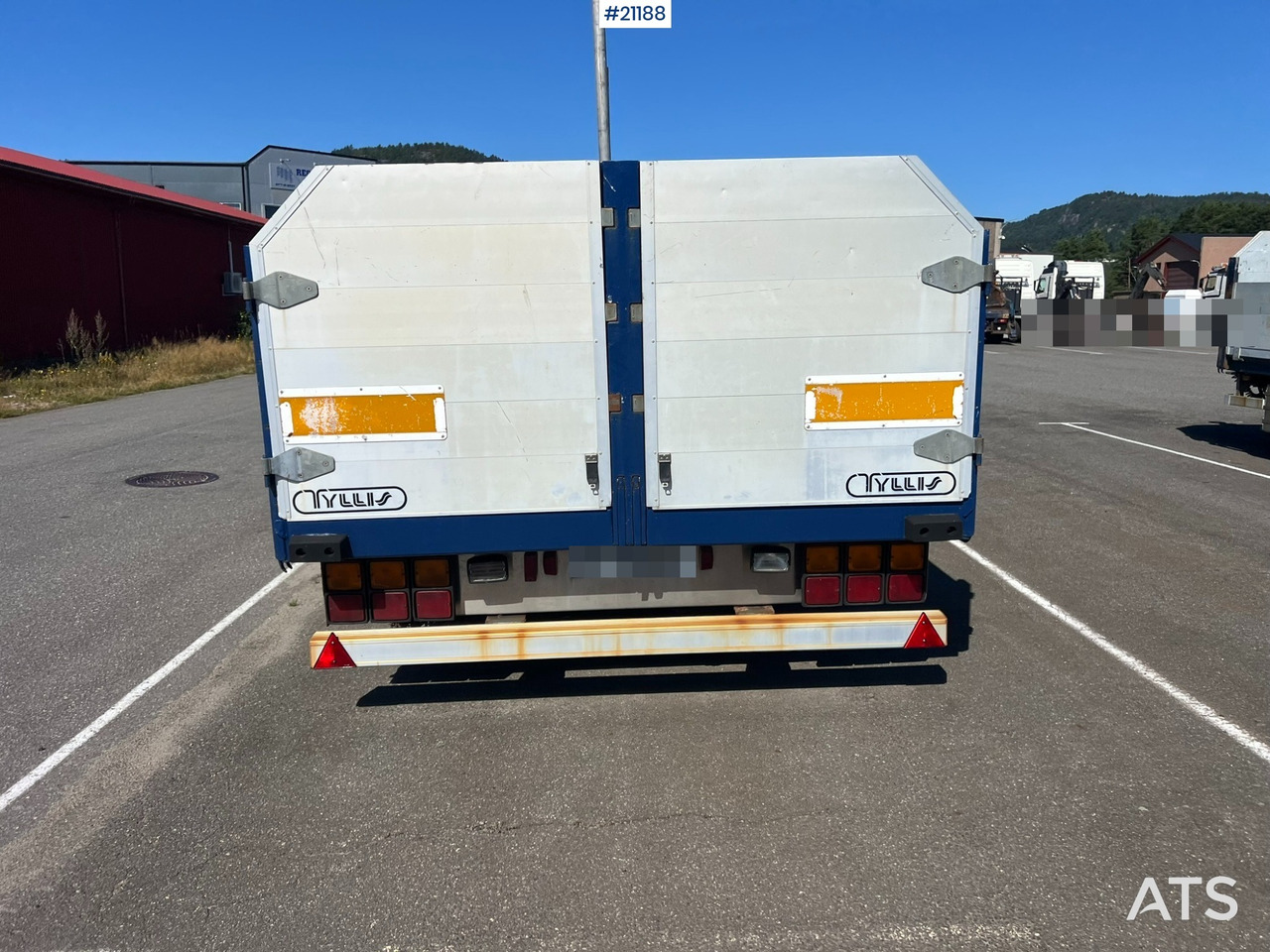 Open/ Plateau aanhangwagen Tyllis 3 akslet: afbeelding 20