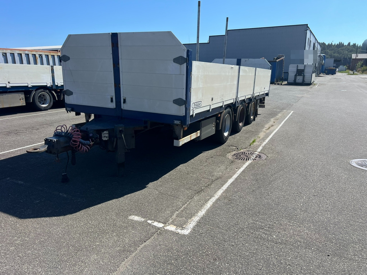 Open/ Plateau aanhangwagen Tyllis 3 akslet: afbeelding 7