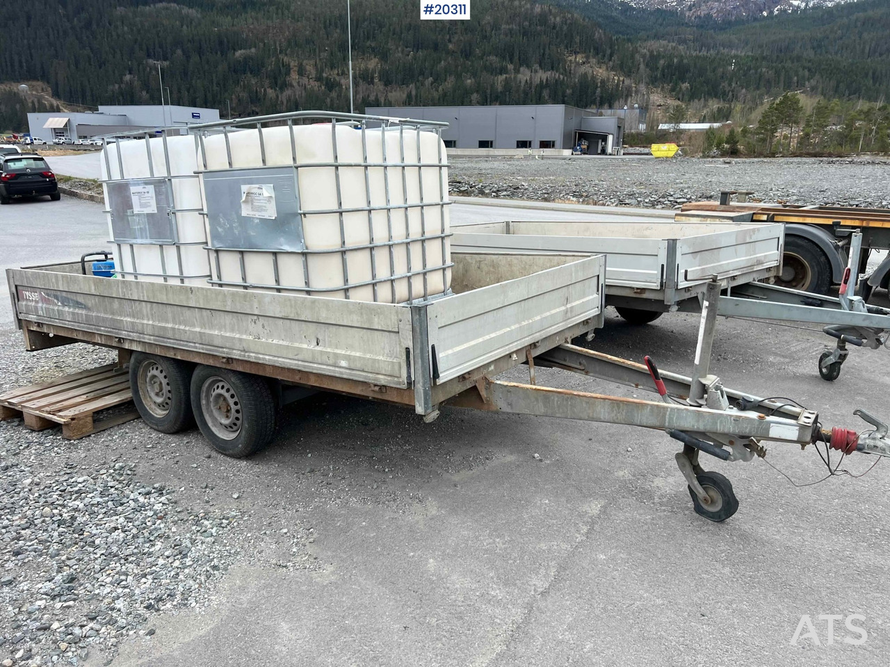 Tysse Henger - Open/ Plateau aanhangwagen: afbeelding 4 Tysse Henger - Open/ Plateau aanhangwagen: afbeelding 4