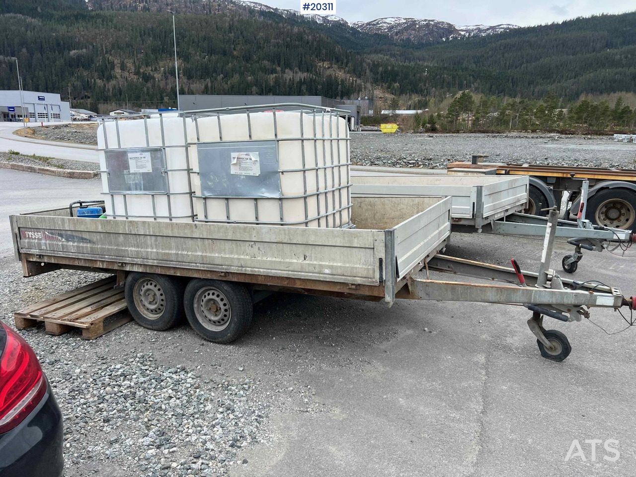 Tysse Henger - Open/ Plateau aanhangwagen: afbeelding 5 Tysse Henger - Open/ Plateau aanhangwagen: afbeelding 5