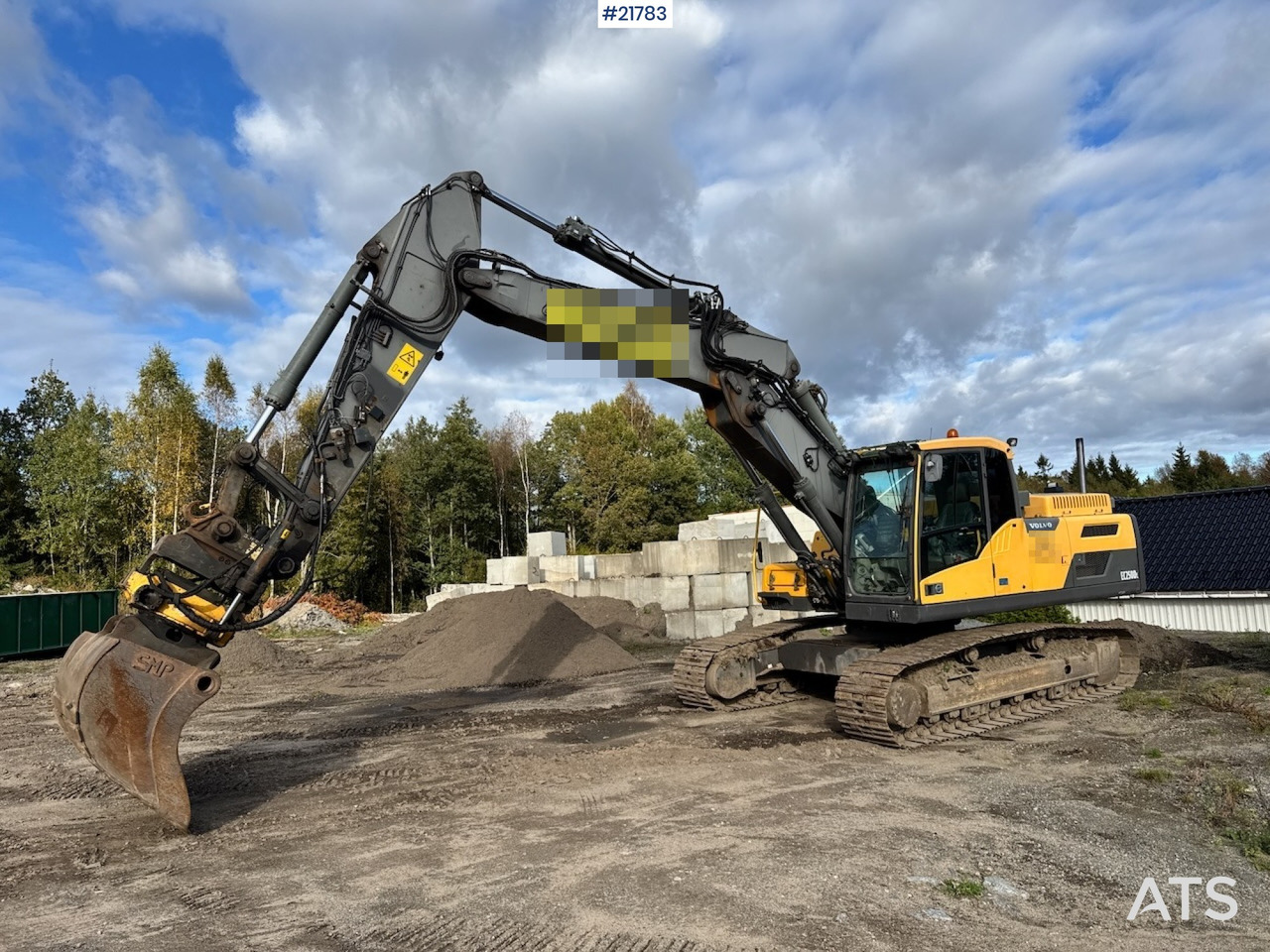 Volvo 2012 Volvo EC250 m/ Rototilt, GPS og 2 skuffer. - Rupsgraafmachine: afbeelding 3 Volvo 2012 Volvo EC250 m/ Rototilt, GPS og 2 skuffer. - Rupsgraafmachine: afbeelding 3