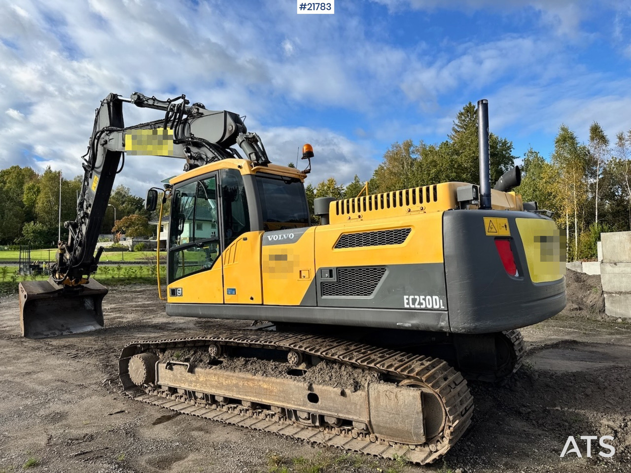Volvo 2012 Volvo EC250 m/ Rototilt, GPS og 2 skuffer. - Rupsgraafmachine: afbeelding 5 Volvo 2012 Volvo EC250 m/ Rototilt, GPS og 2 skuffer. - Rupsgraafmachine: afbeelding 5