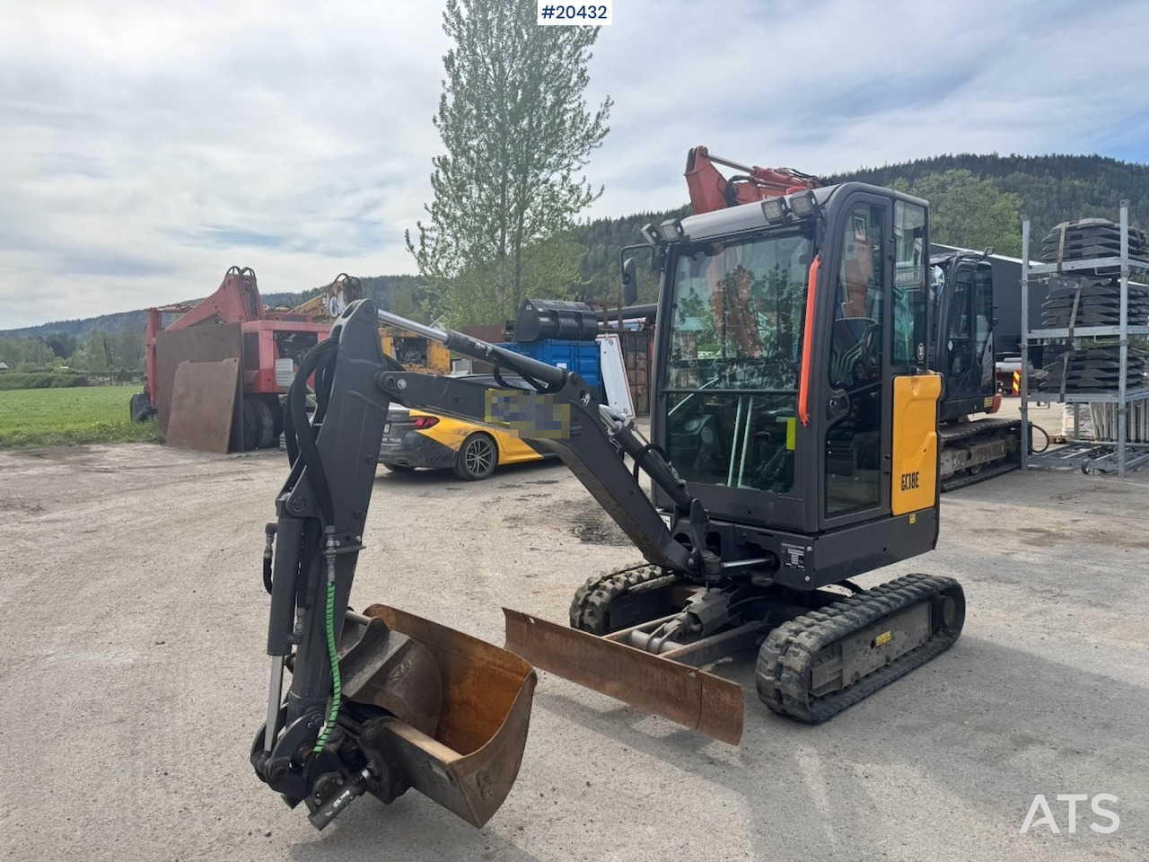 Volvo EC18E - Graafmachine: afbeelding 1 Volvo EC18E - Graafmachine: afbeelding 1