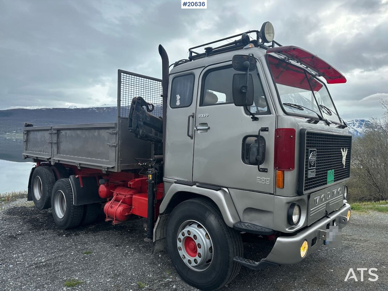 Volvo F89 46 - Vrachtwagen met open laadbak, Kraanwagen: afbeelding 4 Volvo F89 46 - Vrachtwagen met open laadbak, Kraanwagen: afbeelding 4