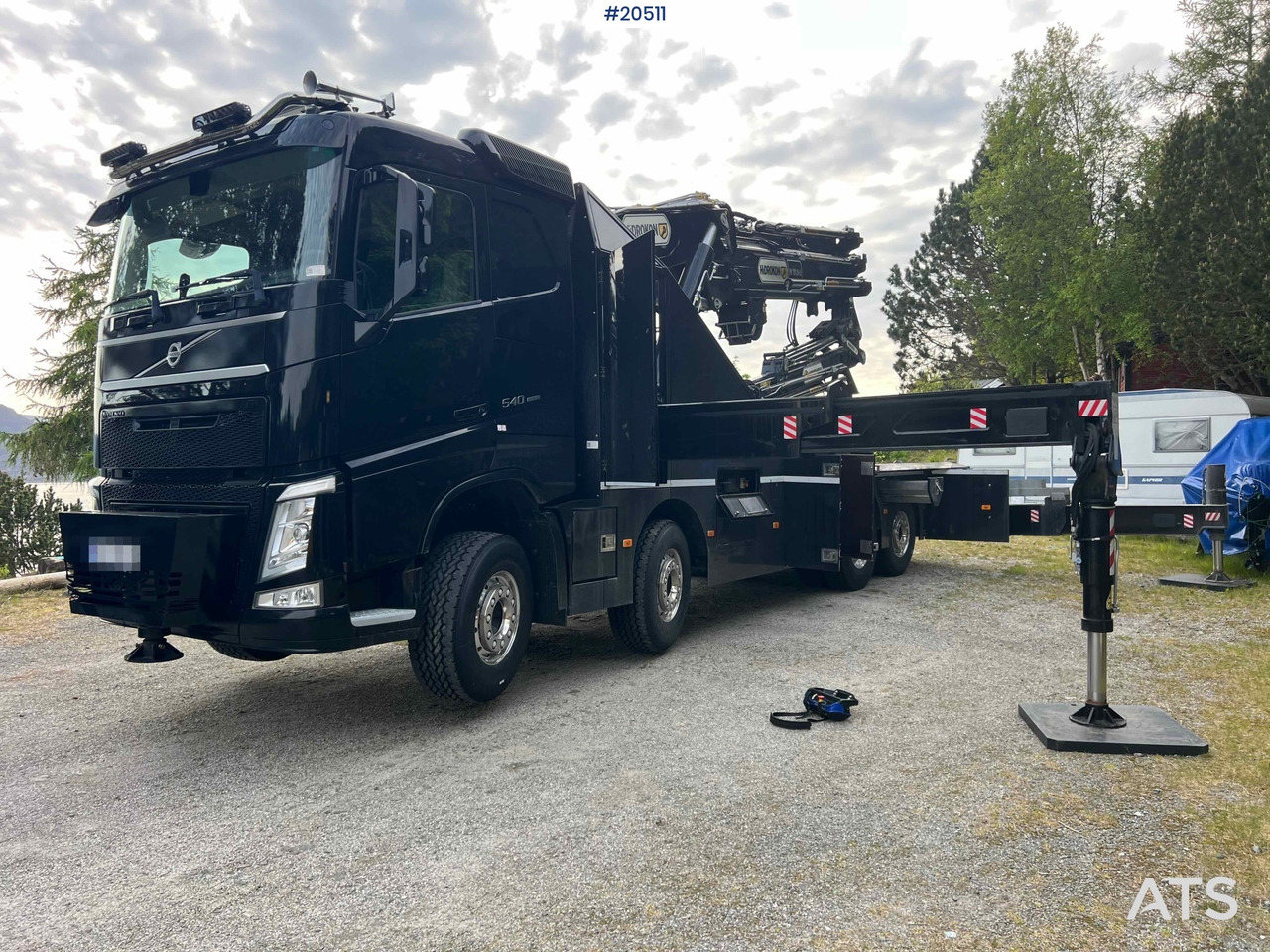 Volvo FH 540 8x2 Kranbil m/ 2021 165 t/m HIDROKON kran m/ jibb og vinsj og enn masse utstyr! SE VIDEO - Kraanwagen: afbeelding 2 Volvo FH 540 8x2 Kranbil m/ 2021 165 t/m HIDROKON kran m/ jibb og vinsj og enn masse utstyr! SE VIDEO - Kraanwagen: afbeelding 2