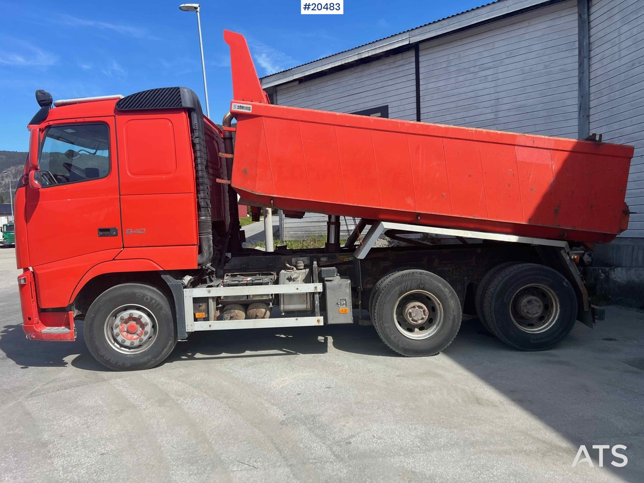 Kipper vrachtwagen Volvo FH13 540: afbeelding 16