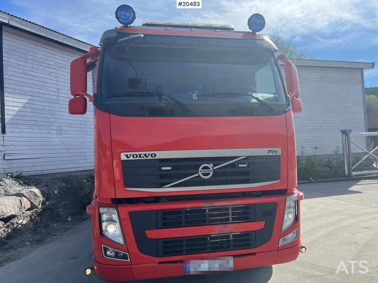 Kipper vrachtwagen Volvo FH13 540: afbeelding 7