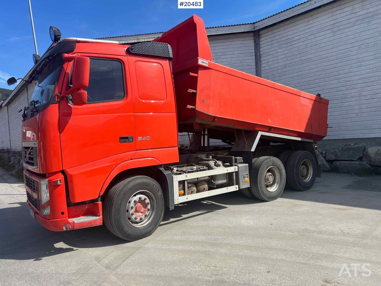 Kipper vrachtwagen Volvo FH13 540: afbeelding 14