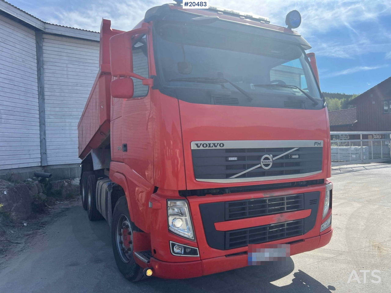 Kipper vrachtwagen Volvo FH13 540: afbeelding 9