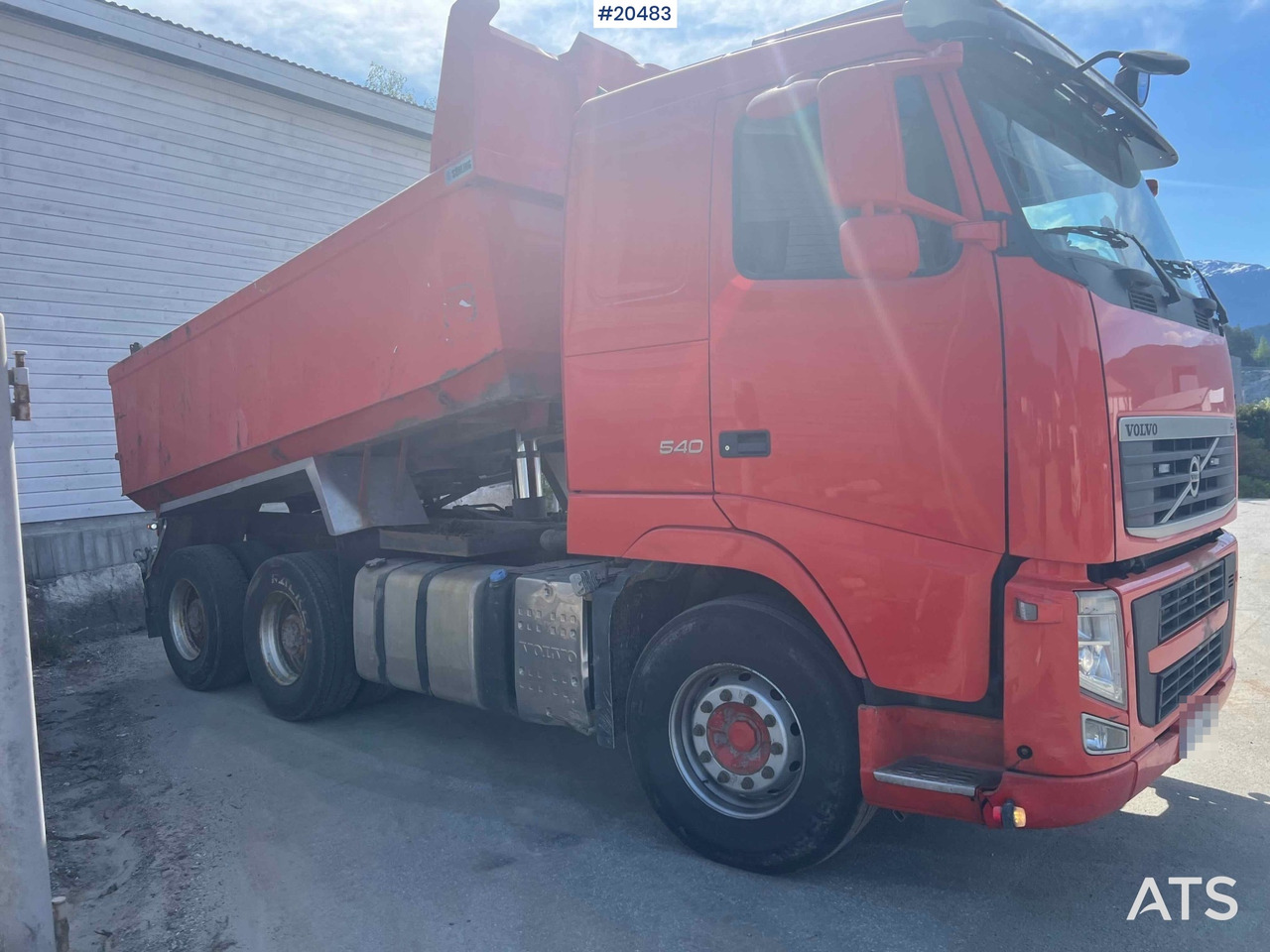 Kipper vrachtwagen Volvo FH13 540: afbeelding 12